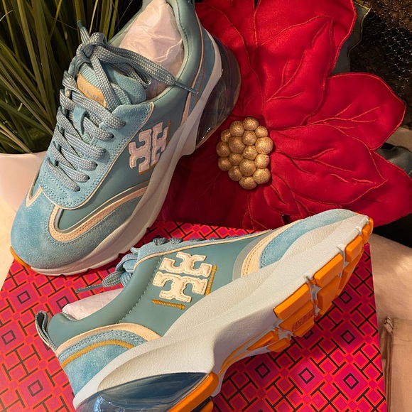 TORY BURCH GOOD LUCK BUBBLE TRAINER - Picture 5 of 11